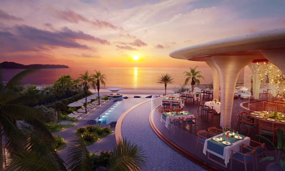 Sunset Pool Terrace